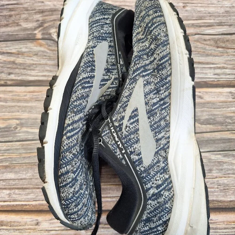 Brooks Launch 5 Running Shoes Blue‎ Knit Womens Size 6.5